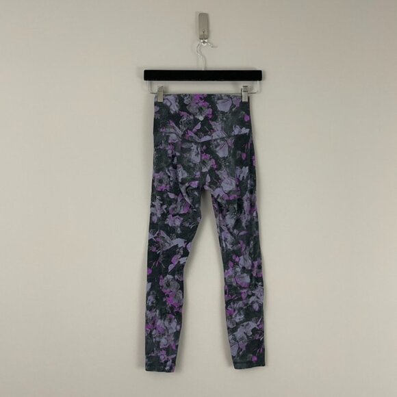 Lululemon Align Pant II 25" Floral Shift Multi Leggings Size 4 - Picture 2 of 8
